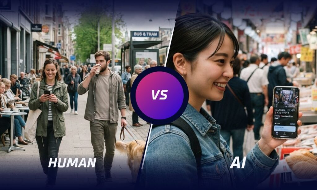 AI or Human in Everyday Examples