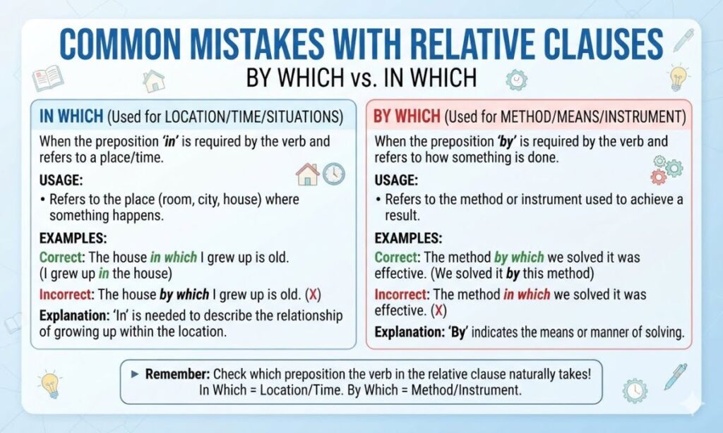 Common Mistakes with Relative Clauses