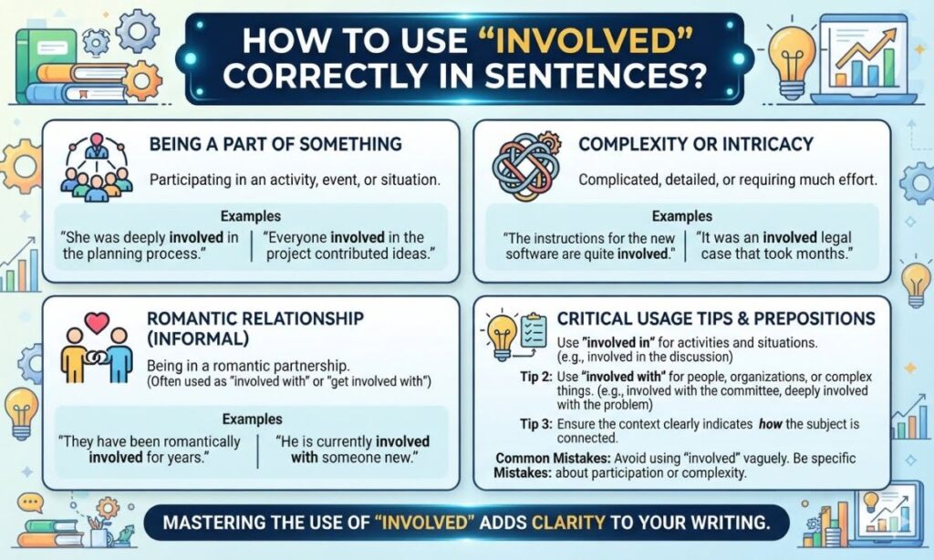 How to Use “Involved” Correctly in Sentences?