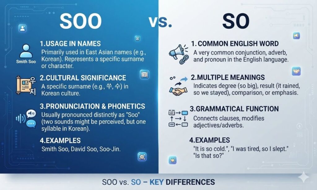 Soo vs. So – Key Differences