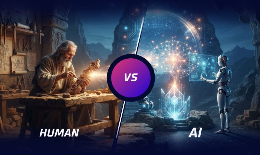The Origin of AI or Human
