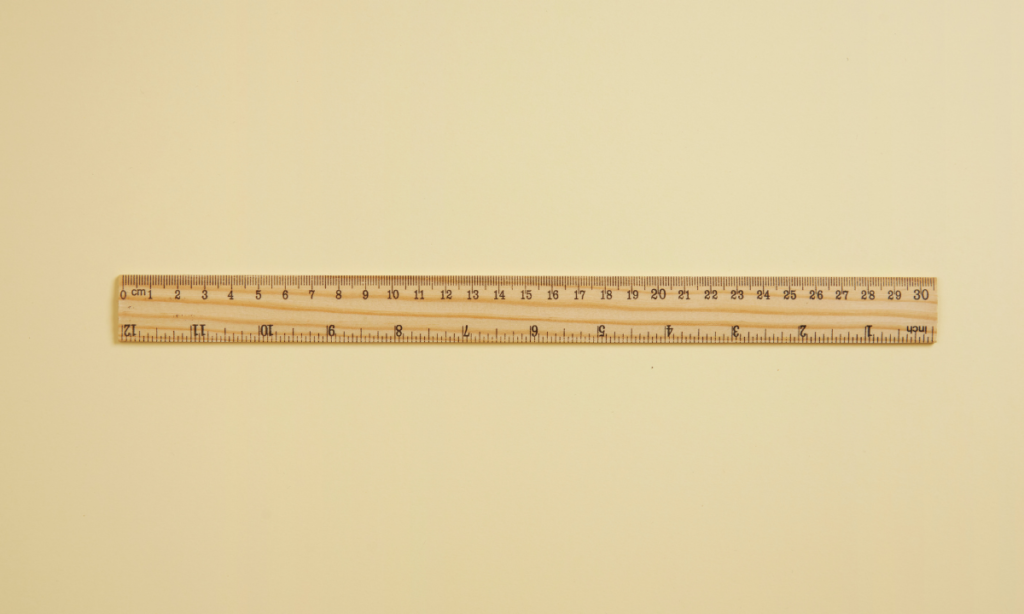 A Small Decorative Ruler