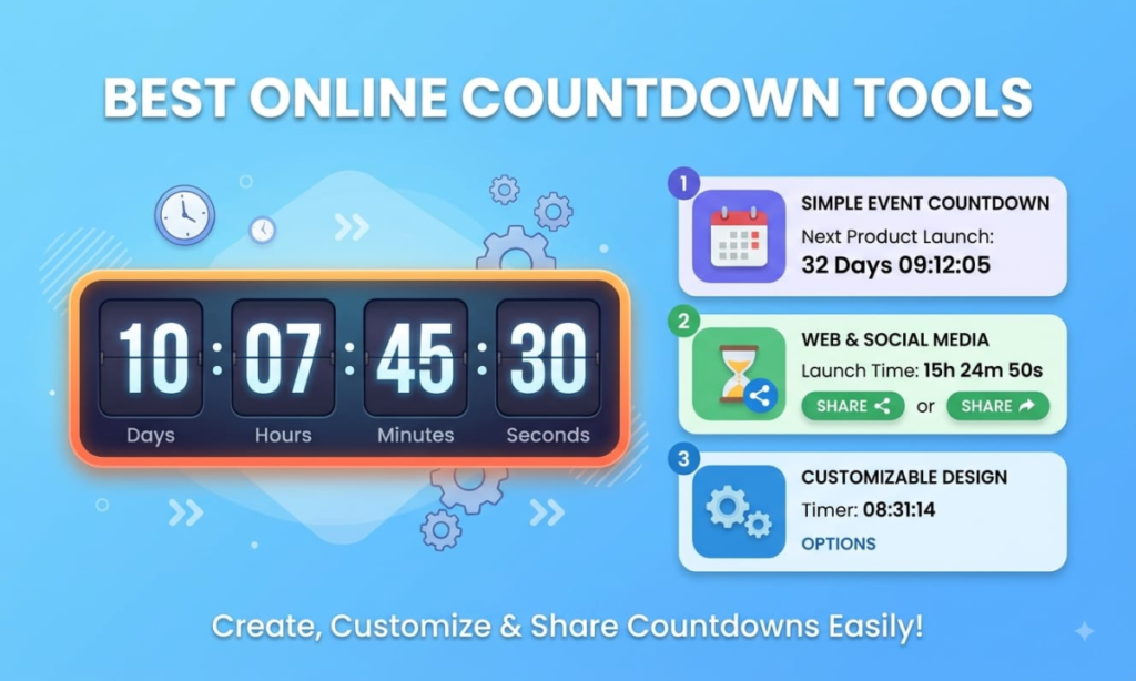 Best Online Countdown Tools
