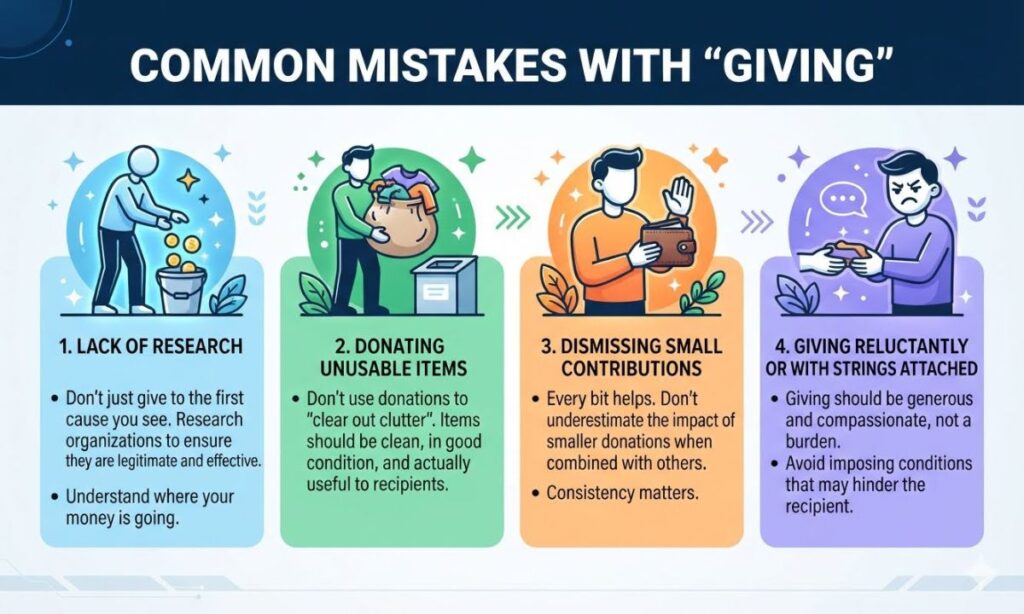Common Mistakes with "Giving"