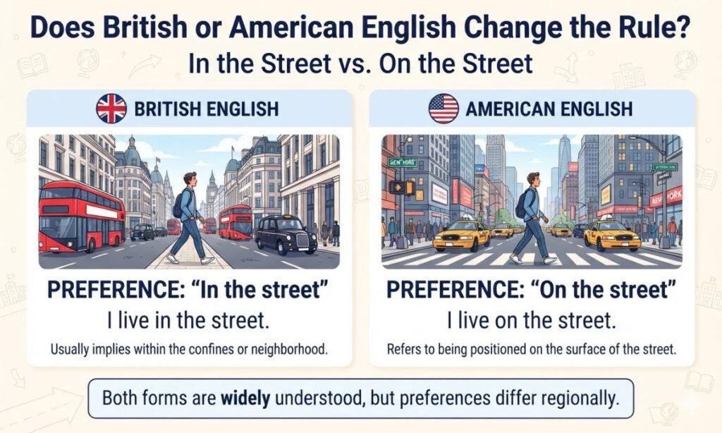 Does British or American English Change the Rule?