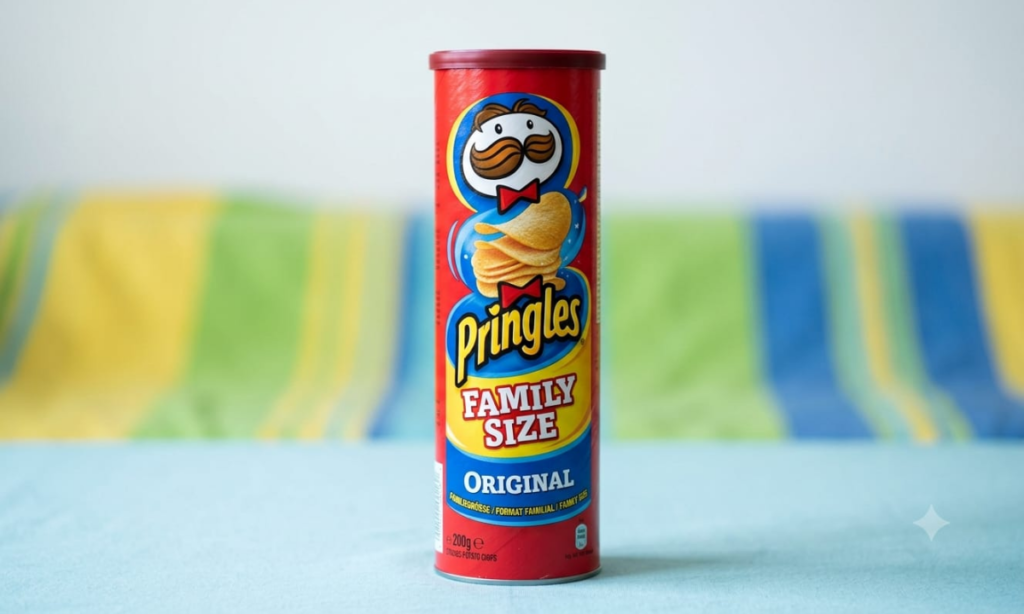 Family-Size Pringles Can