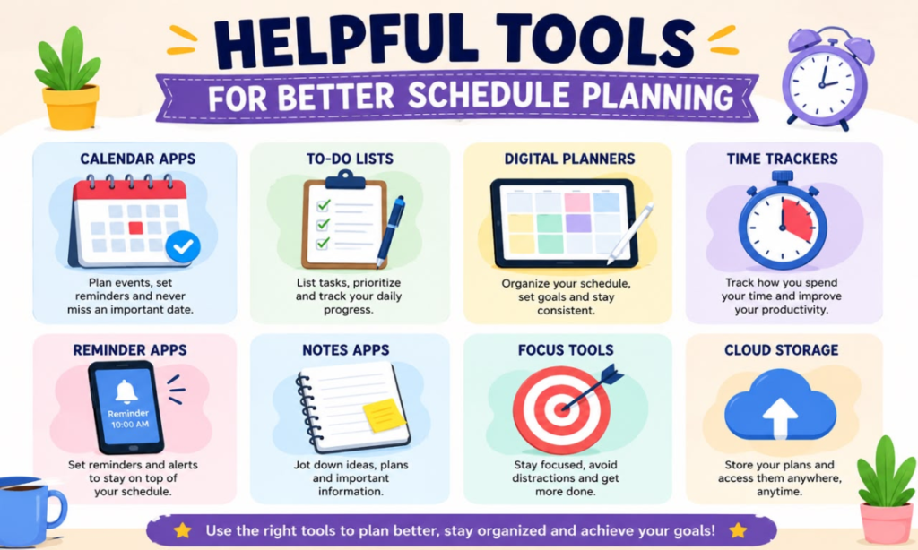 Helpful Tools for Better Schedule Planning