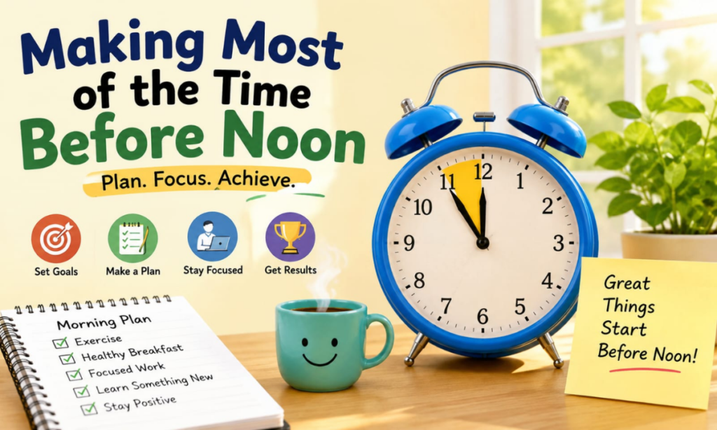 Making the Most of the Time Before Noon