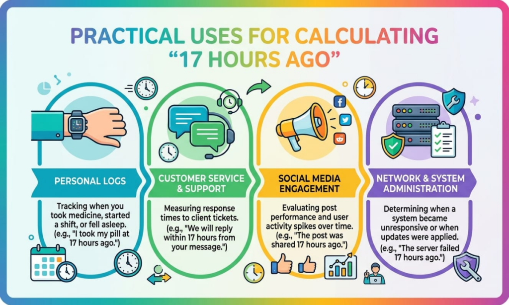 Practical Uses for Calculating 17 Hours Ago