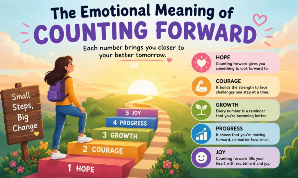 The Emotional Meaning of Counting Forward