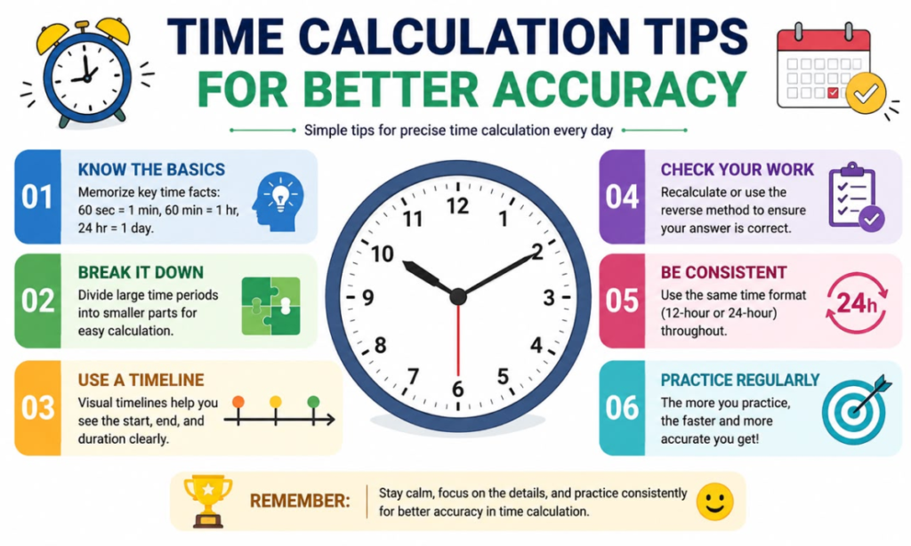 Time Calculation Tips for Better Accuracy
