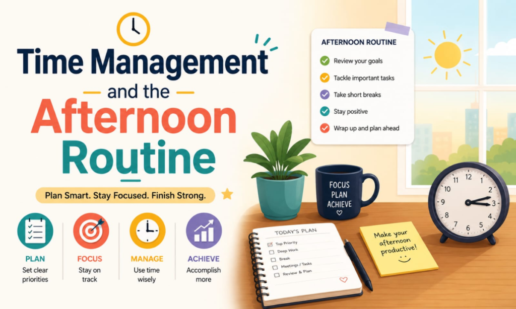 Time Management and the Afternoon Routine