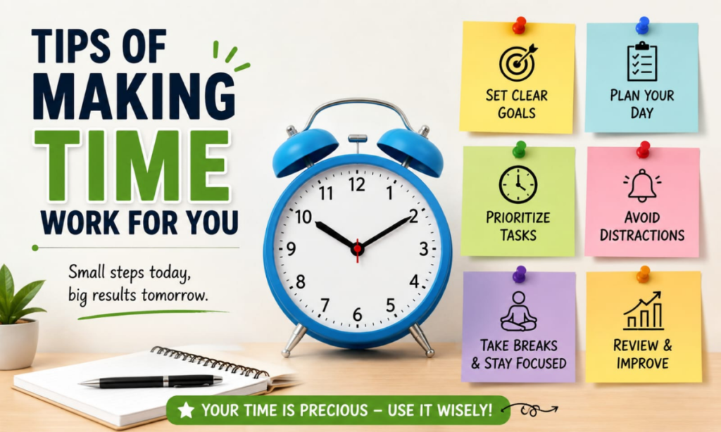 Tips for Making Time Work for You
