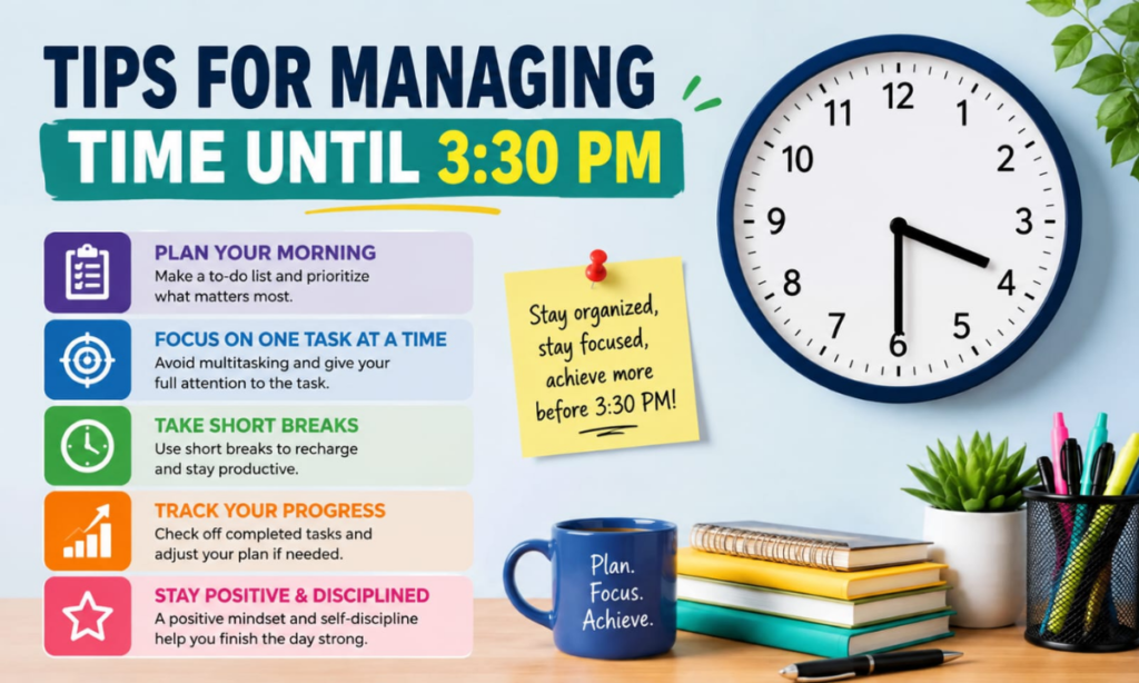 Tips for Managing the Time Until 3:30 PM