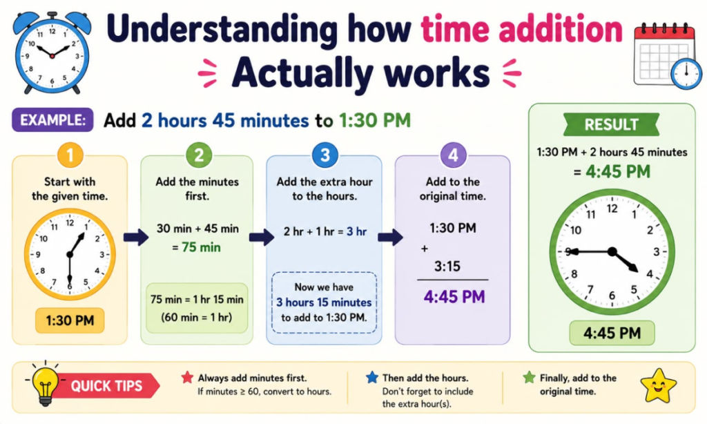 Understanding How Time Addition Actually Works