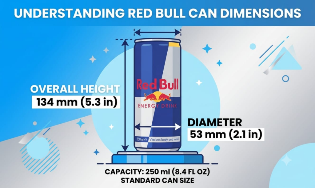 Understanding Red Bull Can Dimensions
