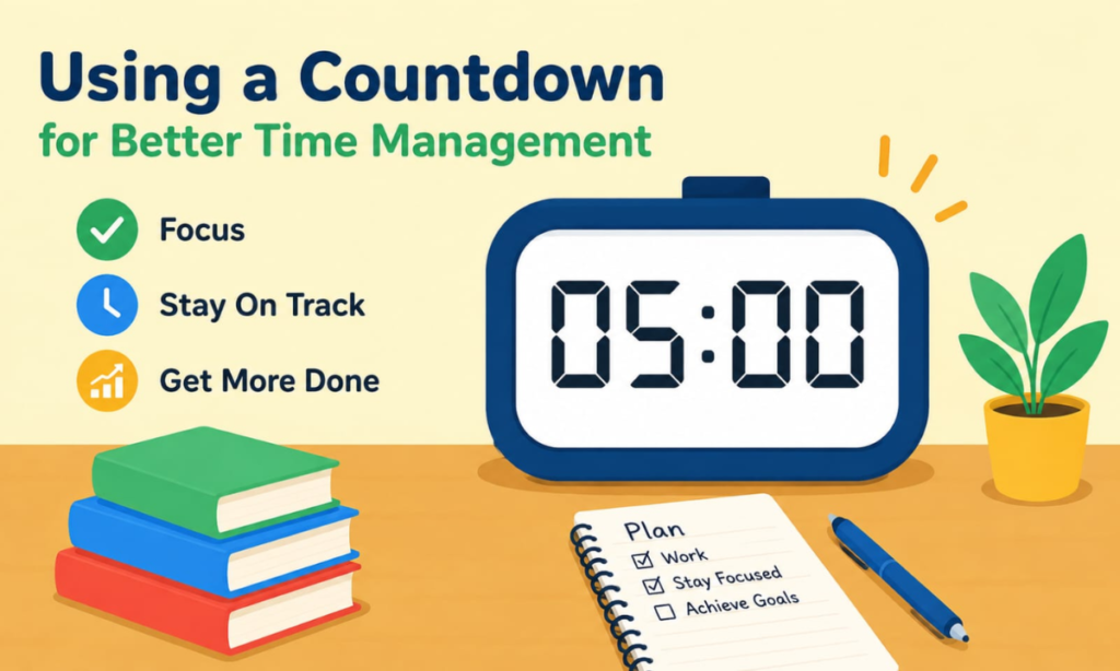 Using a Countdown for Better Time Management
