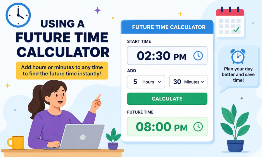 Using a Future Time Calculator