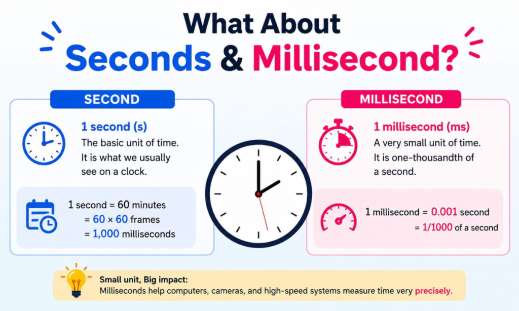 What About Seconds and Milliseconds?