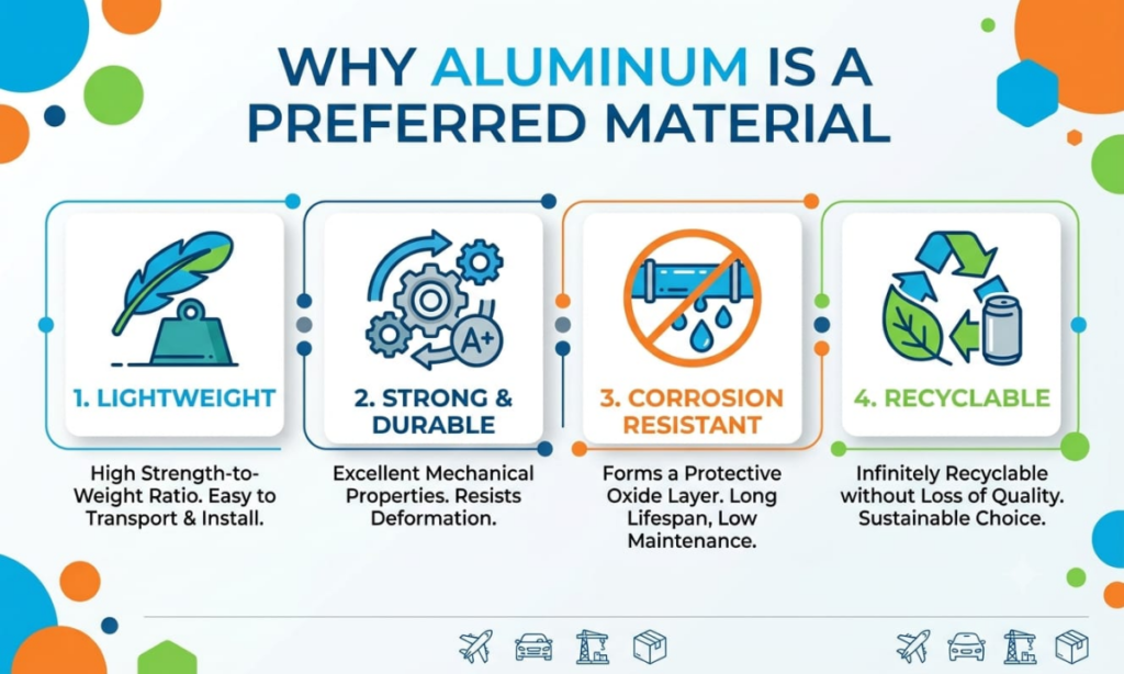 Why Aluminum Is the Preferred Material