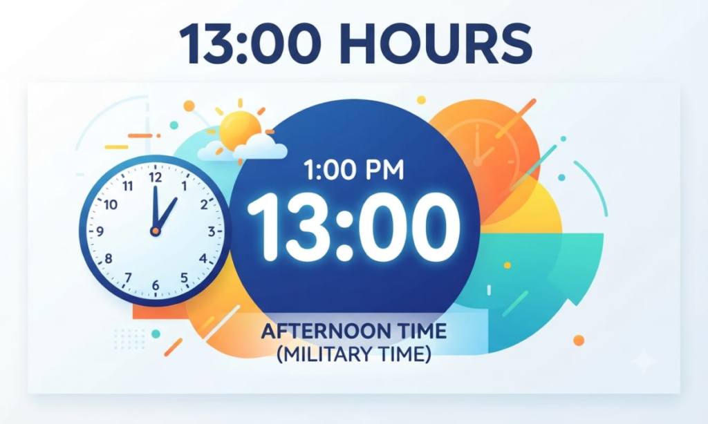 1 PM in Military Time
