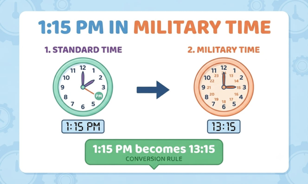 1:15 PM in 24-Hour Time