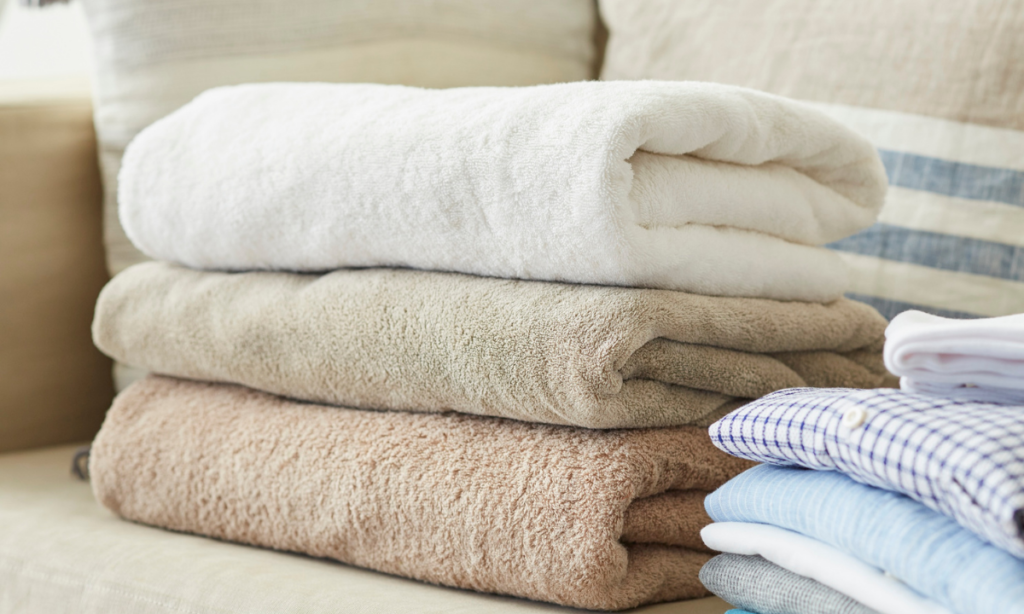 A Folded Bath Towel