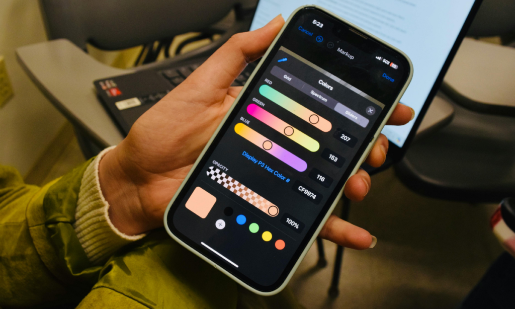 A Smartphone Width