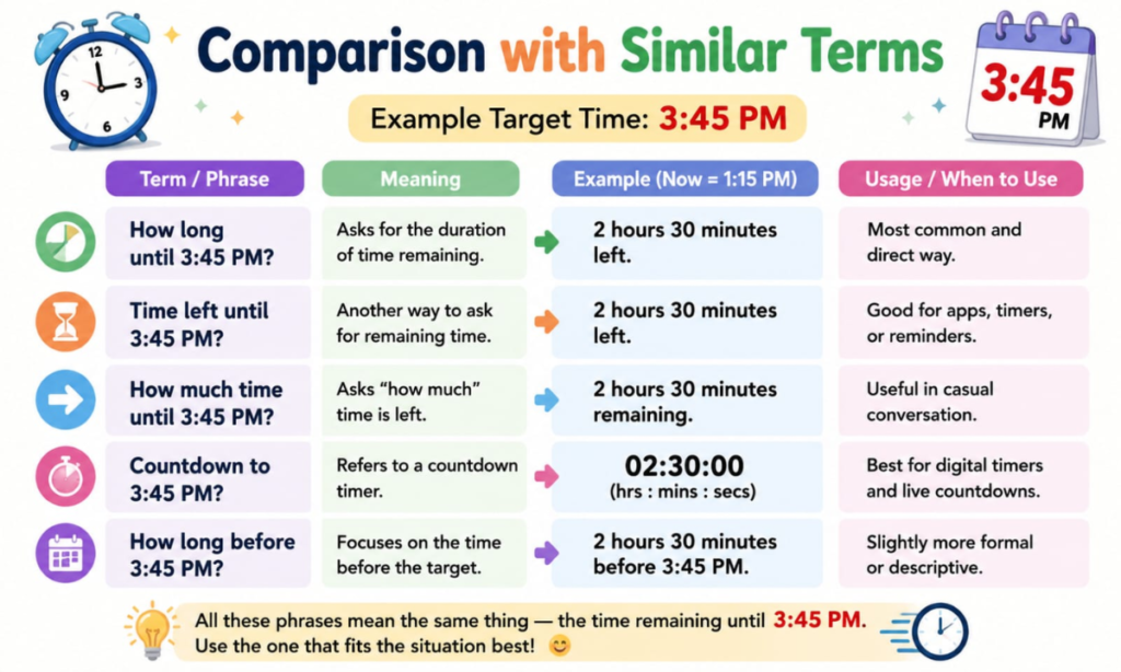 Comparison with Similar Terms