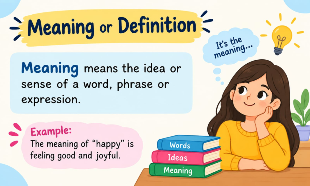 Meaning / Definition