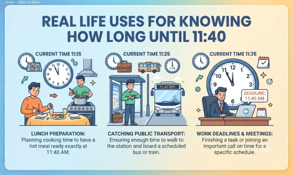 Real-Life Uses for Knowing How Long Until 11:40