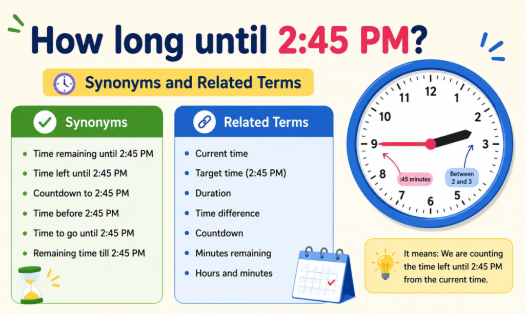 Synonyms and Related Terms