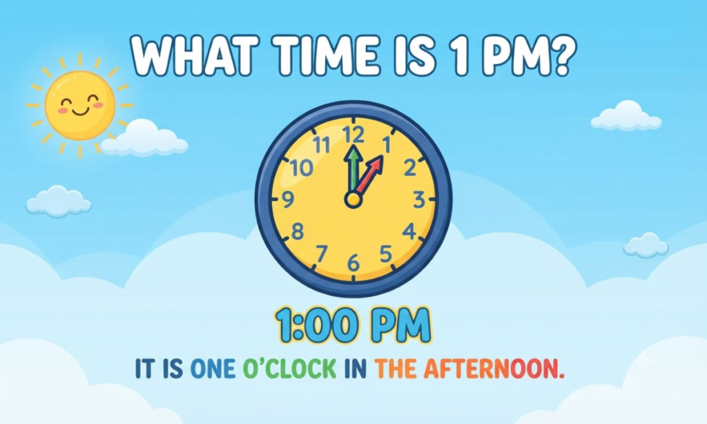 What Time Is 1 PM?