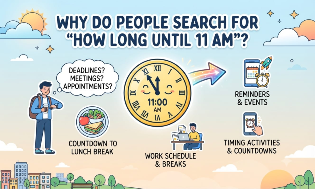 Why Do People Search for How Long Until 11 AM?