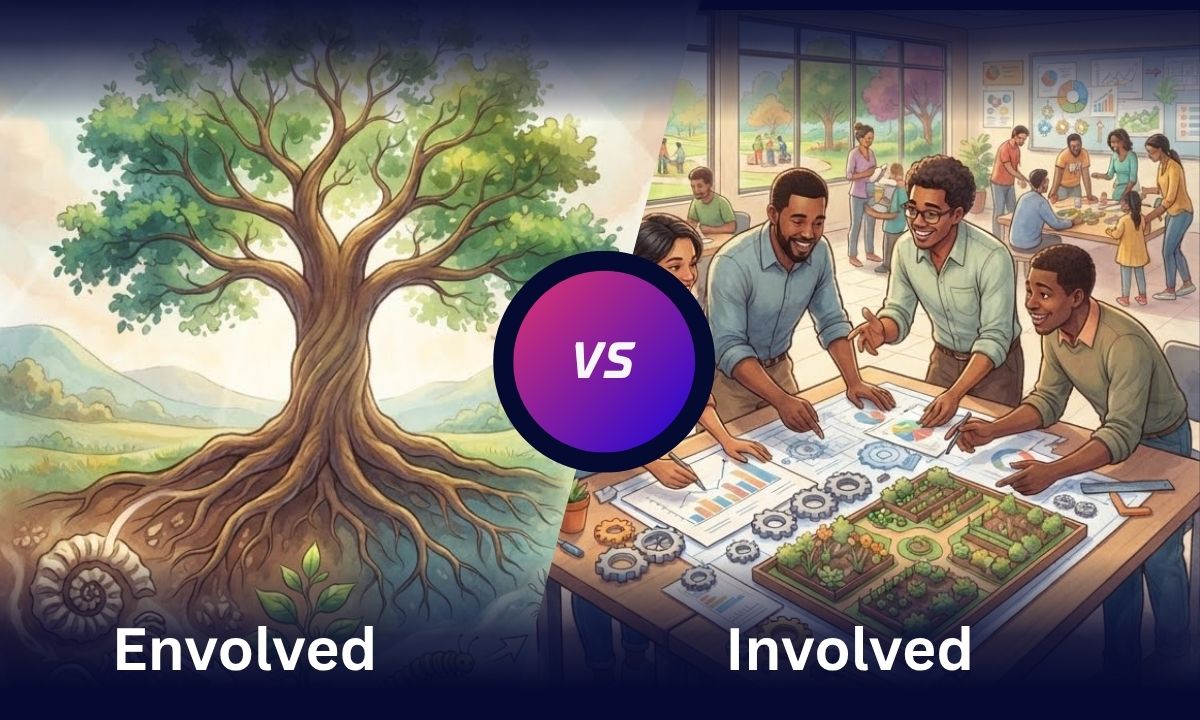 Envolved or Involved: Which Is Correct? Meaning, Spelling, and Examples (2026)