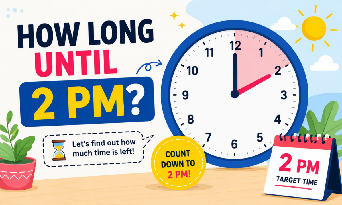 How Long Until 2:00 PM? Calculate the Exact Time Remaining Today
