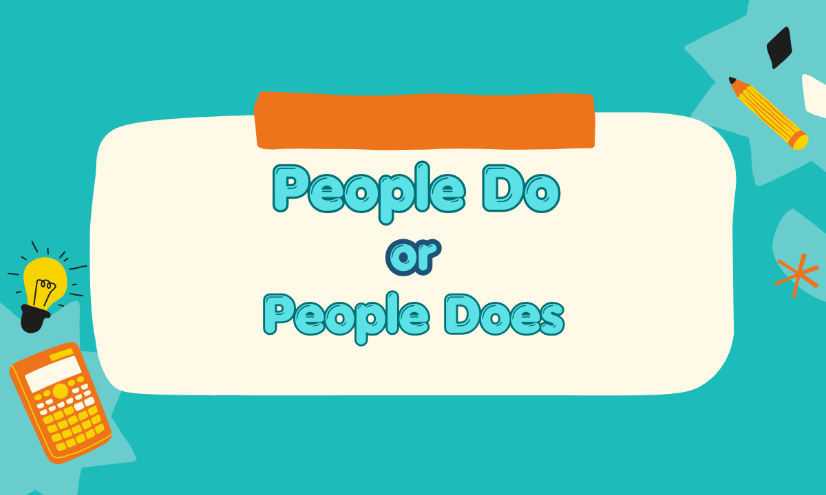 People Do or People Does? The Ultimate Grammar Guide 💡✨
