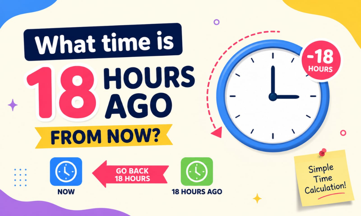 What Time Is 18 Hours From Now? Calculate the Exact Future Time